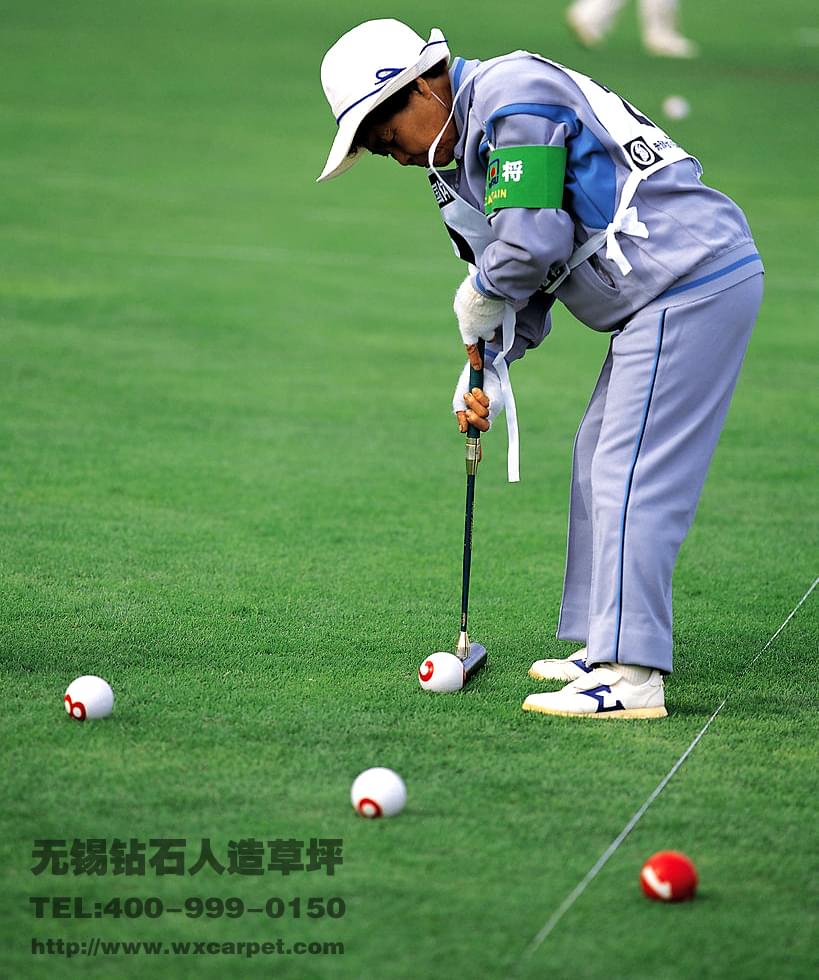 hjc黄金城人造草坪 门球场